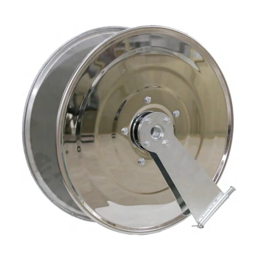 Cuộn vòi chữa cháy bằng thép không gỉ loại xoay